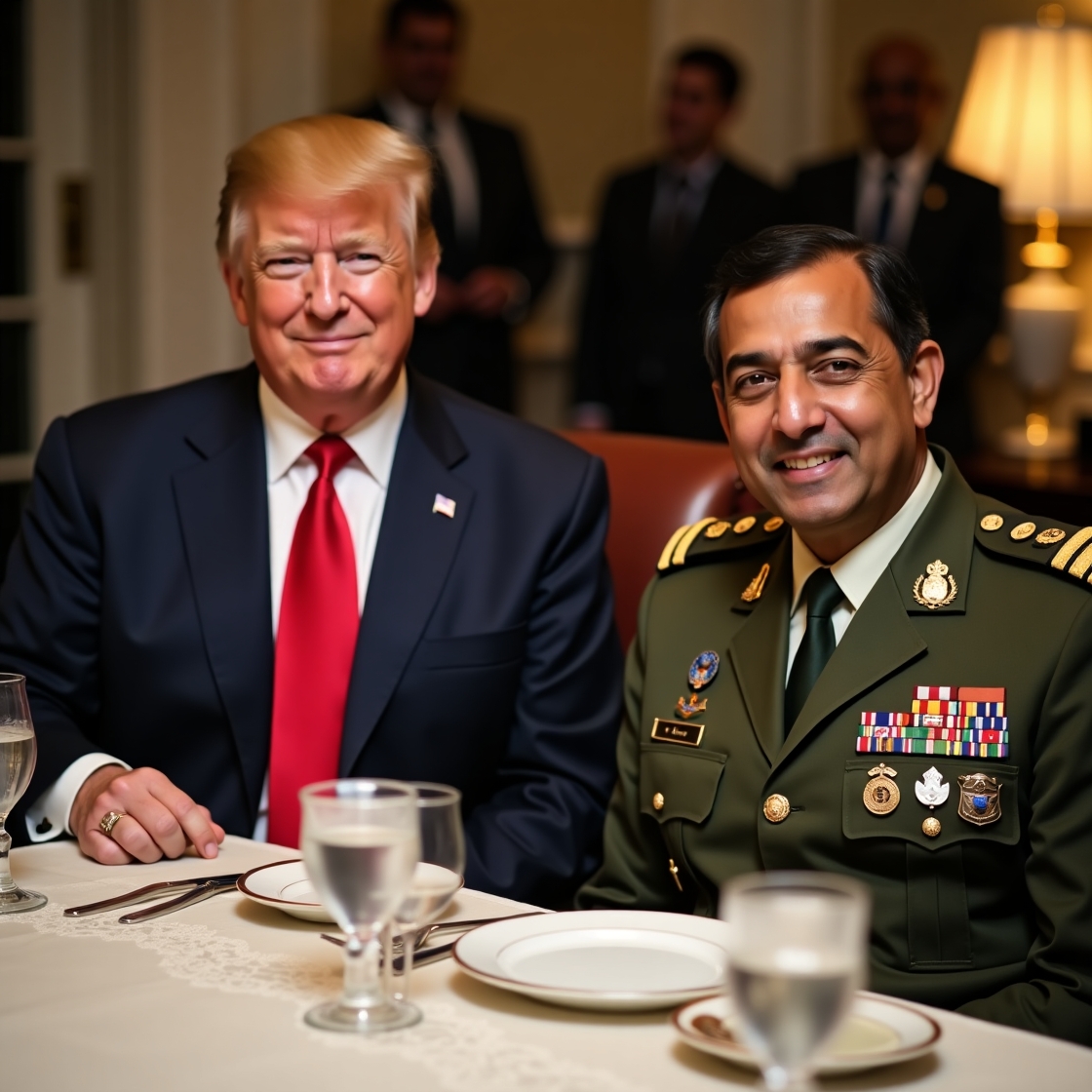 US presidents have hosted three Pakistani army chief