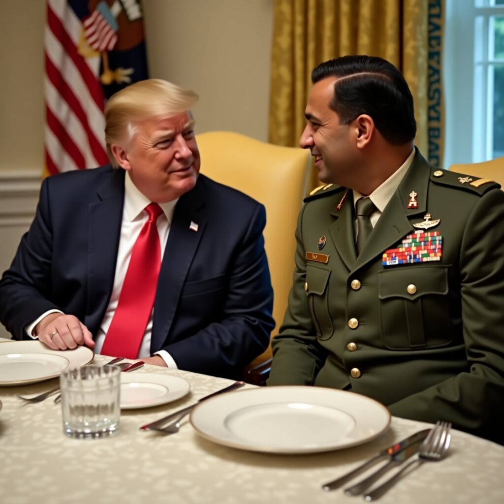 US presidents have hosted three Pakistani army chief